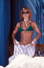 KELLY RIPA in Bikini at a Beach in Los Cabos
