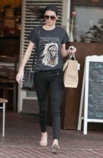 KENDALL JENNER at Fred Segal in West Hollywood