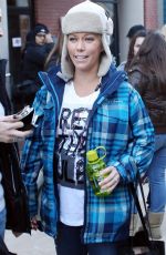 KENDRA WILKINSON Out and About in Park City