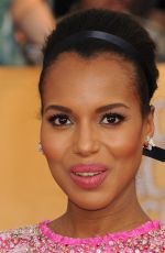 KERRY WASHINGTON at 2014 SAG Awards in Los Angeles