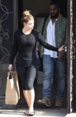 KIM KARDASHIAN and Kanye West Out and About in Los Angeles