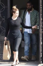 KIM KARDASHIAN and Kanye West Out and About in Los Angeles