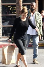 KIM KARDASHIAN and Kanye West Out and About in Los Angeles