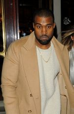 KIM KARDASHIAN and Kanye West Out and About in Paris