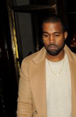 KIM KARDASHIAN and Kanye West Out and About in Paris