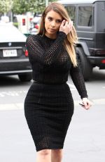 KIM KARDASHIAN Arrives at a Meeting in Beverly Hills