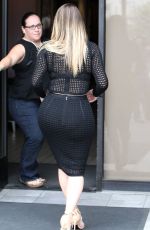 KIM KARDASHIAN Arrives at a Meeting in Beverly Hills