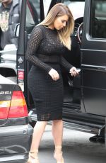 KIM KARDASHIAN Arrives at a Meeting in Beverly Hills