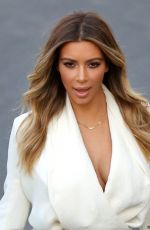 KIM KARDASHIAN Arrives at Ellen Degeneres Show in Burbank