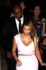 KIM KARDASHIAN Arrives at Jimmy Kimmel Live! Show