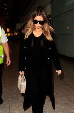 KIM KARDASHIAN at Heathrow Airport in London