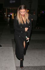 KIM KARDASHIAN at La Scala Restaurant in Los Angeles