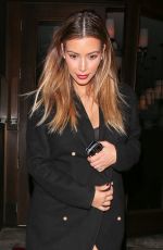 KIM KARDASHIAN at La Scala Restaurant in Los Angeles