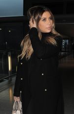 KIM KARDASHIAN Having Lunch at the George Bar in London