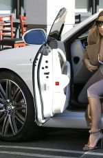 KIM KARDASHIAN Out and About in Los Angeles