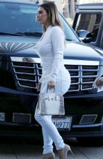 KIM KARDASHIAN Out and About in Plaza Towers in Los Angeles