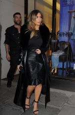 KIM KARDASHIAN Out Shopping in Paris