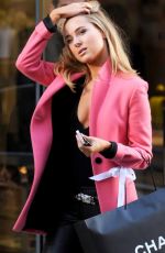 KIMBERLEY GARNER Out and About in London