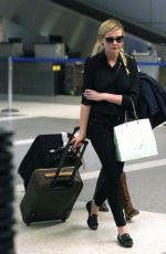 KIRSTEN DUNST Arrives at LAX Airport