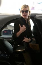 KIRSTEN DUNST Arrives at LAX Airport