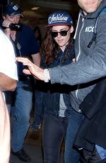 KRISTEN STEWART Arrives at LAX Airport