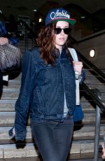 KRISTEN STEWART Arrives at LAX Airport
