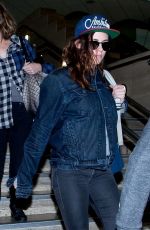 KRISTEN STEWART Arrives at LAX Airport