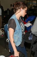 KRISTEN STEWART Leaves Burbank Airport