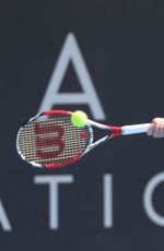 KRISTINA MLADENOVIC at Practice Session in Hobart