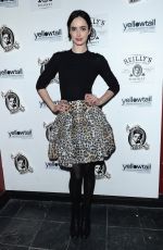 KRYSTEN RITTER at Yellowtail Coctail Party in Park City