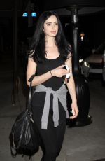 KRYSTEN RITTER Leaves a Gym in West Hollywood