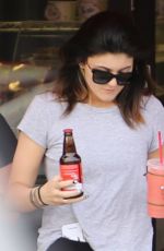 KYLIE JENNER Leaves a Drink Store in Los Angeles