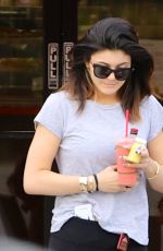 KYLIE JENNER Leaves a Drink Store in Los Angeles