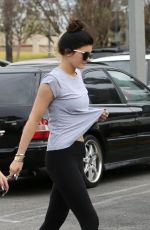 KYLIE JENNER Leaves a Juice Bar in Hollywood