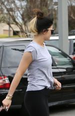 KYLIE JENNER Leaves a Juice Bar in Hollywood