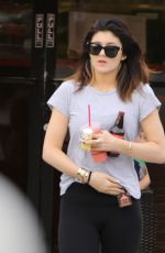 KYLIE JENNER Leaves a Juice Bar in Hollywood