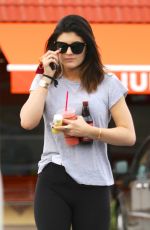 KYLIE JENNER Leaves a Juice Bar in Hollywood
