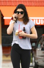 KYLIE JENNER Leaves a Juice Bar in Hollywood