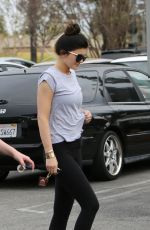 KYLIE JENNER Leaves a Juice Bar in Hollywood