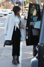 KYLIE JENNER Leaves Urth Cafe in West Hollywood