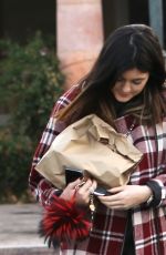 KYLIE JENNER with Friends Leaves Coogie
