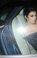 KYM MARSH Arrives at Chinawhites Nightclub in London