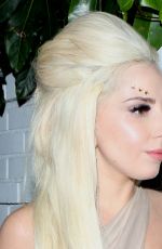 LADY GAGA Arrives at Chateau Marmont in Los Angeles