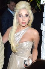 LADY GAGA Arrives at Chateau Marmont in Los Angeles