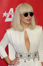 LADY GAGA at 2014 Musicares Person of the Year Gala in Los Angeles