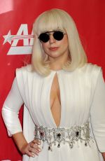 LADY GAGA at 2014 Musicares Person of the Year Gala in Los Angeles