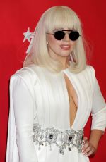 LADY GAGA at 2014 Musicares Person of the Year Gala in Los Angeles