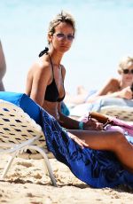 LADY VICTORIA HERVEY in Bikini at a Beach in Barbados