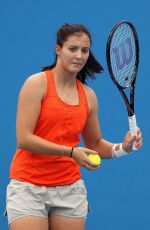 LAURA ROBSON at Practice Session in Melbourne