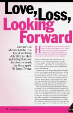LEA MICHELE in Cosmopolitan Magazine, South Africa February 2014 Issue